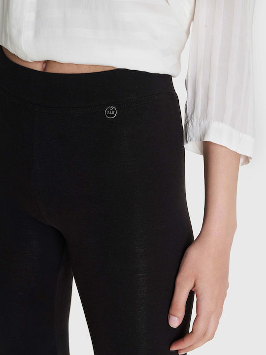 Schulung Frauen Lang Leggings Black