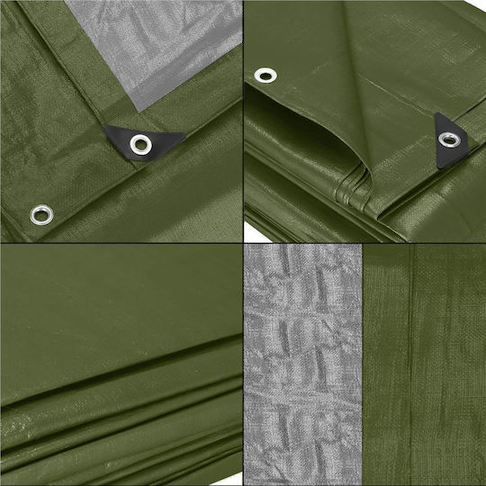 Impermeabil Prelată 120gr/m² 9x6m. Tip de lumină Verde