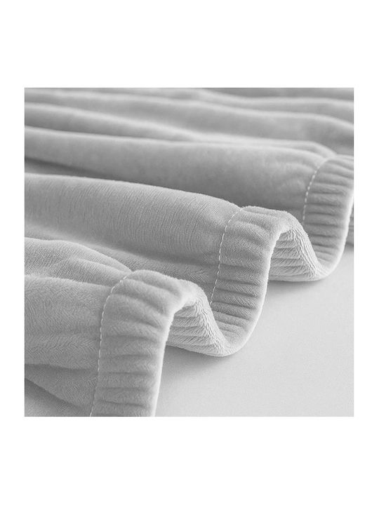 Ruhhy Waterproof Elastic Cover for Corner Sofa Gray 45x45cm 1pcs