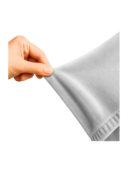 Ruhhy Waterproof Elastic Cover for Corner Sofa Gray 45x45cm 1pcs