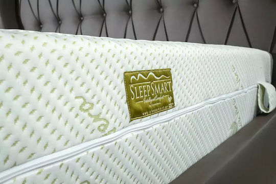 Alpha Foam Flexy Einzel Ergonomische Matratze 90x200x25cm mit Aloe Vera