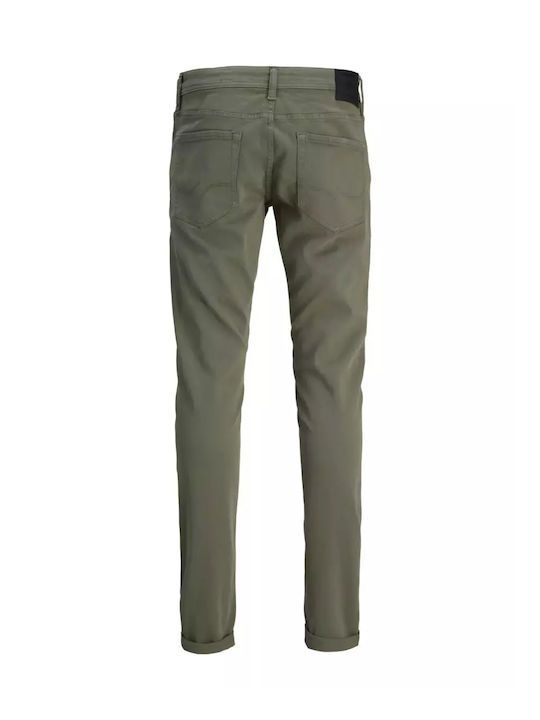 Men's Jeans Pants Elastic Mulled Basil