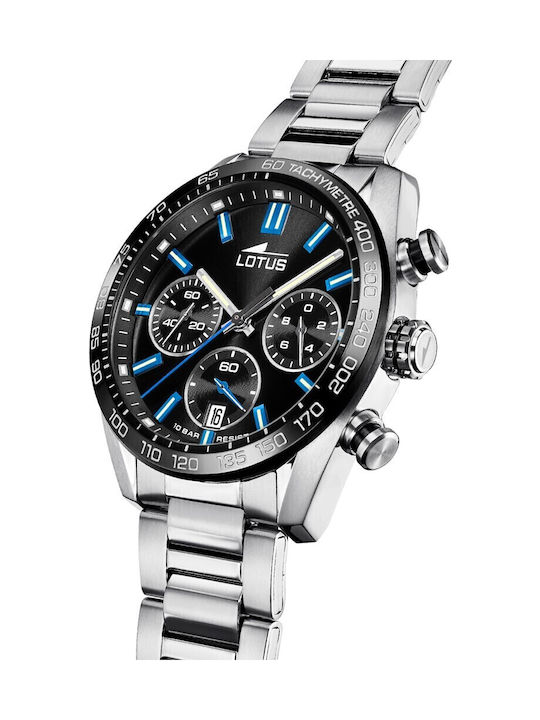 Lotus Watches Ρολόι Μπαταρίας με Μεταλλικό Μπρασελέ Lotus Watches Ρολόι Μπαταρίας με Μεταλλικό Μπρασελέ