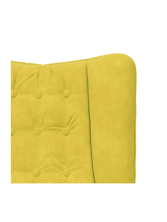 Relax Armchair Yellow 45x45x94cm