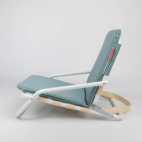 Flamingueo Chair Beach Aluminium Green 51x64.5x46cm