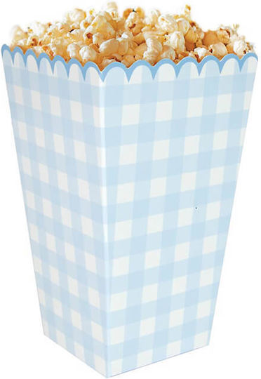 Popcorn-Box Karierter Siel 8 Stück
