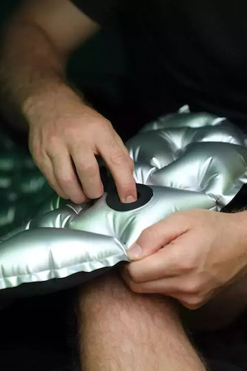Vango Aotrom Auto-umflare Single Substrat Camping Grosime 5cm în culoarea Gri
