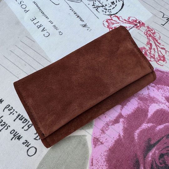 Leather Handmade Tobacco Pouch XXL Suede Tan Engraving