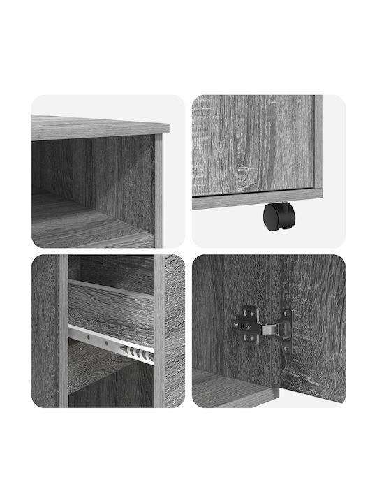 Computer Büro Holz Grey Sonoma 91x50x77cm