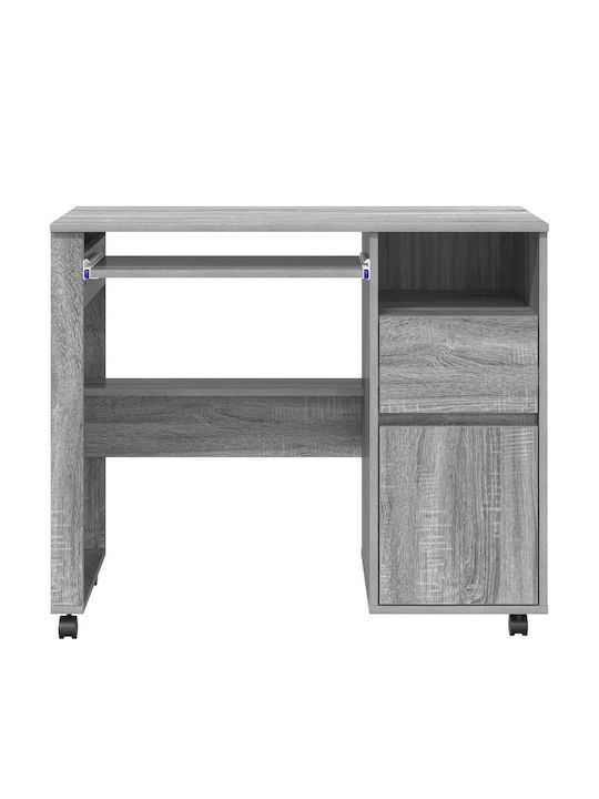Computer Büro Holz Grey Sonoma 91x50x77cm