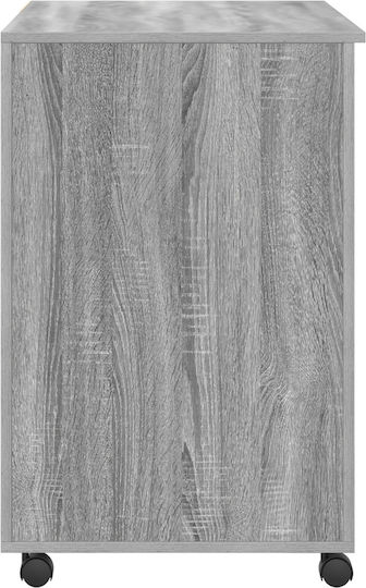 Computer Büro Holz Grey Sonoma 91x50x77cm