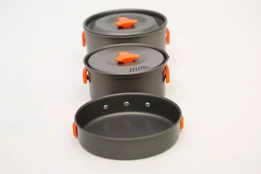 Vango Hard Anodised 2 Person Cook Kit Σετ Μαγειρικής Grey
