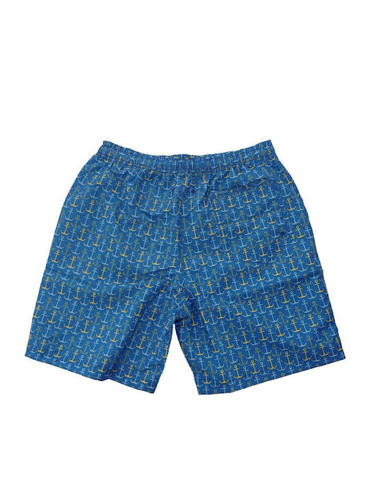 Men's Swimwear Speedy Shark Light Blue-Yellow Men's Swimwear Speedy Shark Light Blue-Yellow