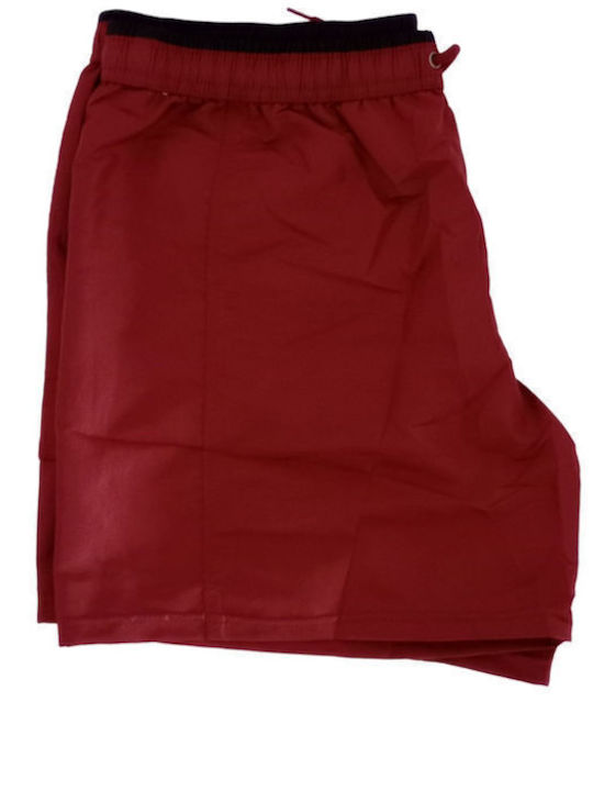 Men's Swimwear Plus Size Speedy Shark Burgundy 18801