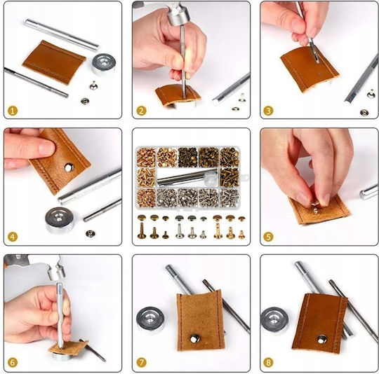 Callet Kit De Reparare 240 Bucăți Genți Din Piele