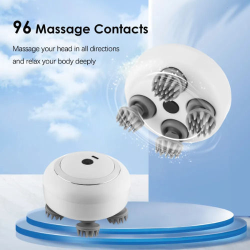 kopfmassagegerät vibration Massagegerät für den Kopf & den Körper mit Vibration und Infrarot SCM001-WH