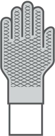 Delta Plus Nitrex 830 Arbeitshandschuhe Blau Nitril 1Stück