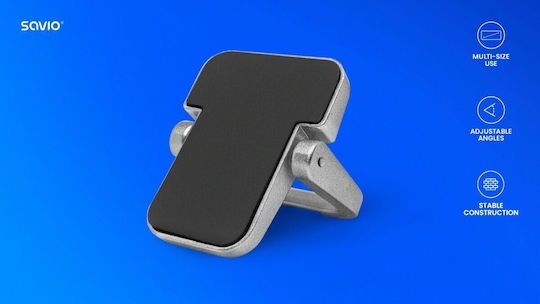 Savio Kickstand PB-03 Stand for Laptop Silver