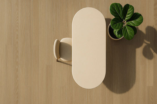Newplan Plastikboden PVC MASSIF 1.9mm in Rolle mit Breite 4m (Preis pro m²)