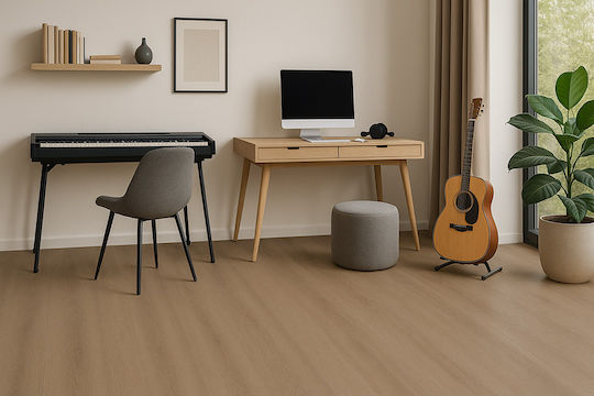 Newplan Plastic Vinyl Floor 2mm L122.7xW18.7cm