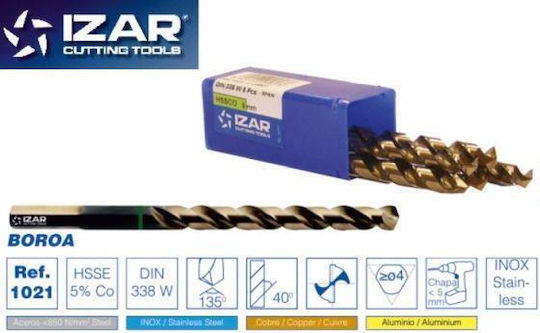 Izar Τρυπάνι HSS για Μέταλλο 3x61mm