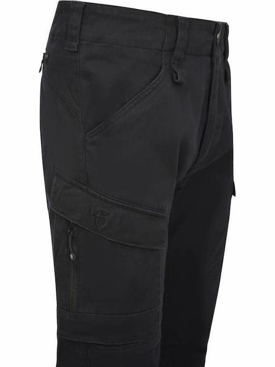 Toxotis Active Wear Κυνηγετικό Παντελόνι σε Μαύρο χρώμα
