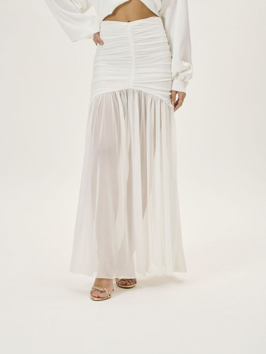 Maxi Rock Off-white, Ecru