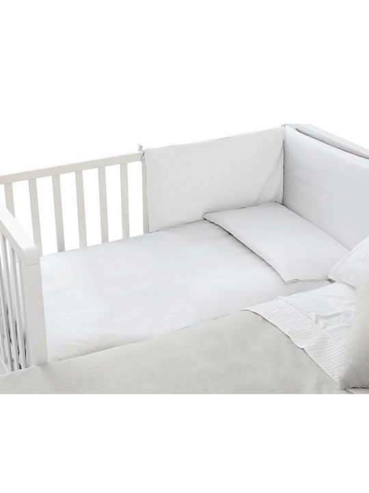 Pali Babybett Win Braun mit Matratze & Räder