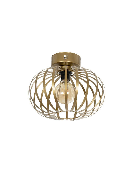GloboStar Star Ceiling Mount Light 40cm Gold with Socket E27