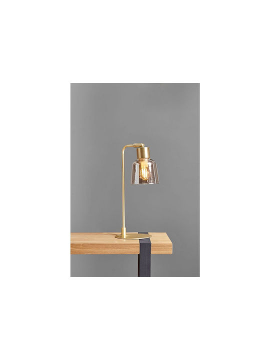 Ostaria Decorative Lamp with Socket for Bulb E14 Gold