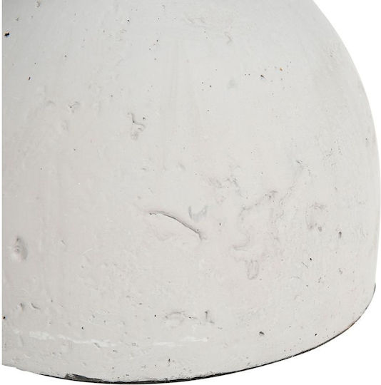 Ostaria Tischlampe mit Schwarz Schirm und Gray Basis