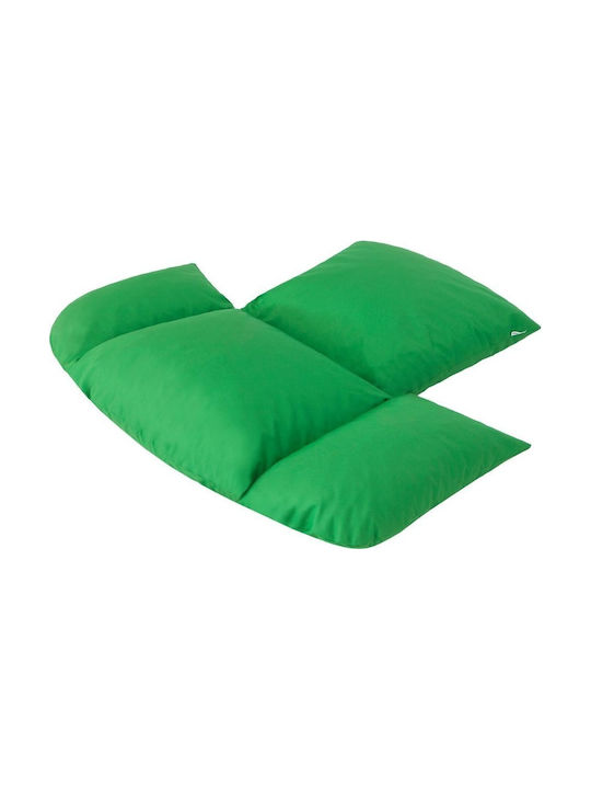Garden Chair Cushion with Backrest Green