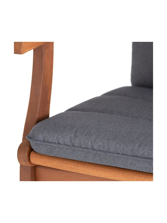 Garden Chair Cushion with Backrest Blue
