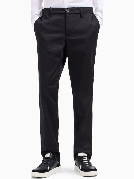 Pantaloni Bărbați Elastic Negru