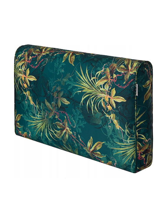 Garden Chair Cushion with Backrest Green