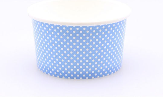 Paper Cup 89ml 50pcs Light Blue