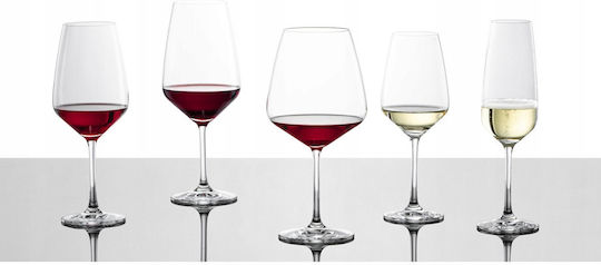 Lumarko Set of Glasses for Red Wine made of Glass Stemmed 656ml 4pcs