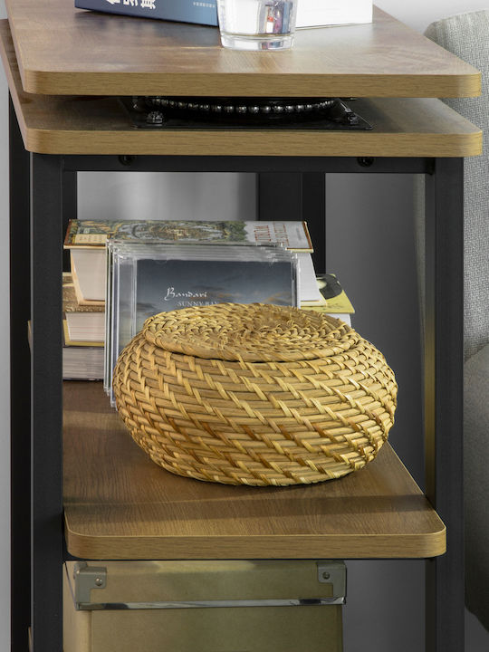 Console Table Wood & Metal L132.5xW30xH68.5cm