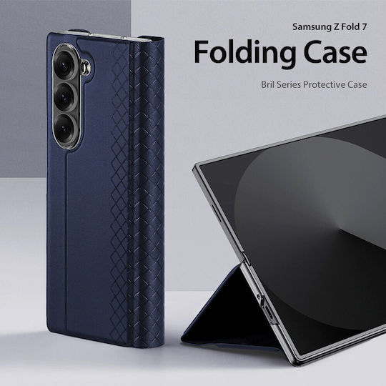 Dux Ducis Bril Series Book Albastru (Galaxy Z Fold7)