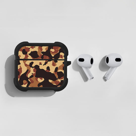 Sonique Camouflage Army Series Калъф в Кафяв цвят за Apple AirPods 3