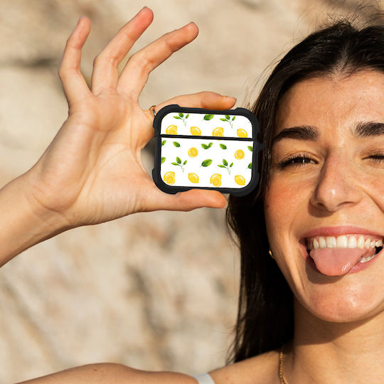 Sonique Fruit Series Θήκη Σιλικόνης σε Κίτρινο χρώμα για Apple AirPods Pro