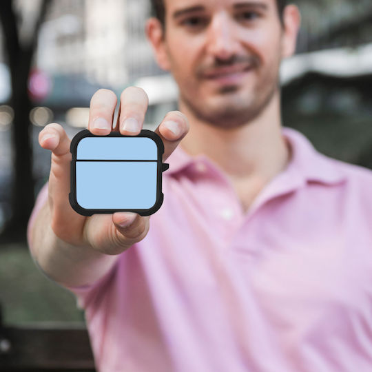 Sonique Colorbloc Series Husă în culoarea Turcoaz pentru Apple AirPods 3