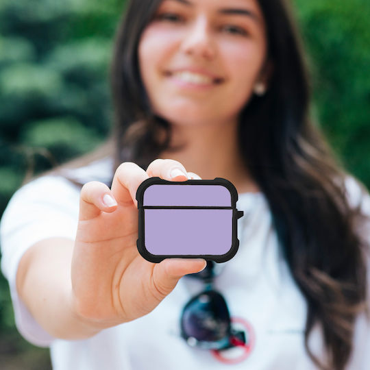Sonique Colorbloc Series Case Silicone in Purple color for Apple AirPods Pro