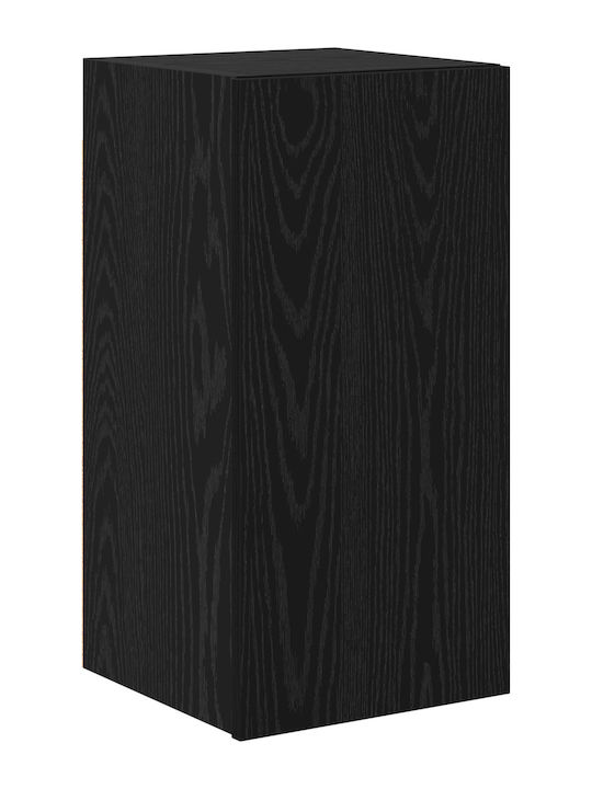 Wohnzimmer TV-Einheit Black Oak L30.5xB30xH90cm
