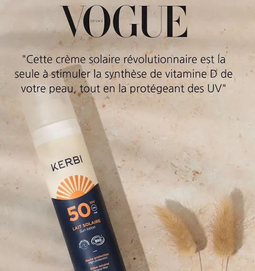 Kerbi Sunscreen Lotion for Face & Body SPF50 100ml