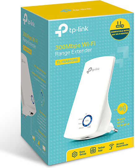 TP-LINK TL-WA850RE v7 WiFi Extender Single Band (2.4GHz) 300Mbps