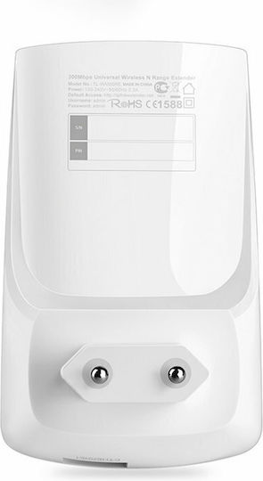 TP-LINK TL-WA850RE v7 WiFi Extender Single Band (2.4GHz) 300Mbps
