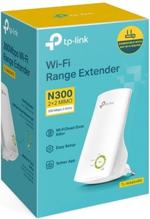 TP-LINK TL-WA854RE v2 WiFi Extender Single Band (2.4GHz) 300Mbps