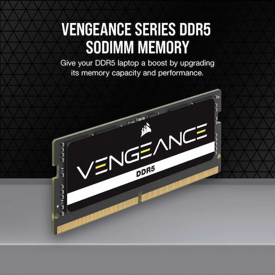 Corsair Vengeance DDR5 with Module 1x16GB and Speed 5600 for Laptop