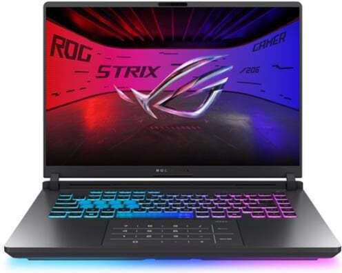 Asus Rog Strix 16" QHD+ (i9-14900HX/16GB/1.0TB SSD/No OS) Gri eclipsă (Tastatură US)